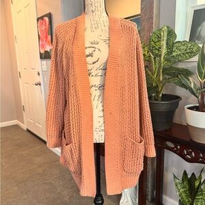 Peachy cardigan